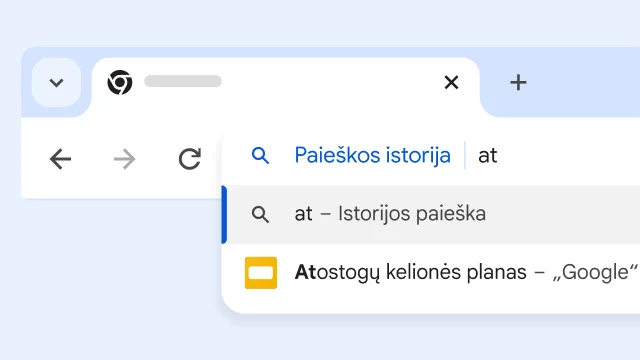 Ieškant Žymių skiltyje pagal užklausą „Atostogos“, pateikiamas puslapis „Atostogų žygiai“.